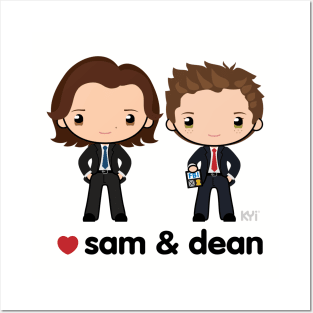 Love Sam & Dean - Supernatural Posters and Art